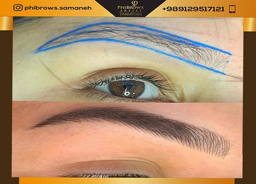 میزان ماندگاری سایه ابرو و میکروبلیدینگ ابرو