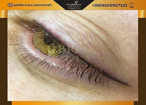 اقدامات لازم برای کاهش درد و قبل از تتو خط چشم