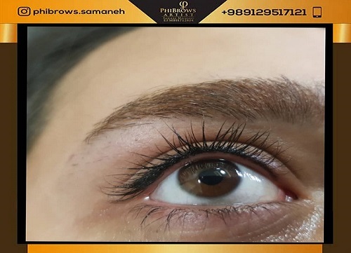 قرینه سازی ابرو