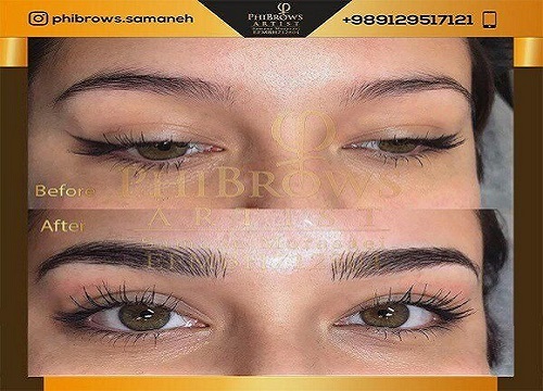 مزایای طراحی ابرو در بهترین میکروبلیدینگ سعادت آباد